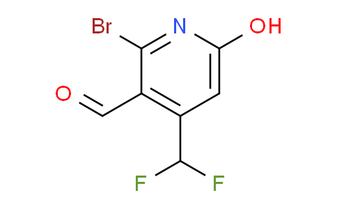 2-Bromo-4-(difluoromethyl)-6-hydroxypyridine-3-carboxaldehyde