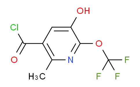 AM161080 | 1806725-79-0 | 3-Hydroxy-6-methyl-2-(trifluoromethoxy)pyridine-5-carbonyl chloride