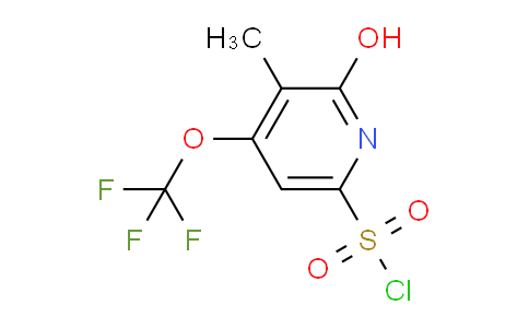 AM161082 | 1806739-77-4 | 2-Hydroxy-3-methyl-4-(trifluoromethoxy)pyridine-6-sulfonyl chloride