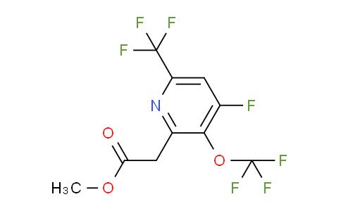 AM161091 | 1806723-36-3 | Methyl 4-fluoro-3-(trifluoromethoxy)-6-(trifluoromethyl)pyridine-2-acetate