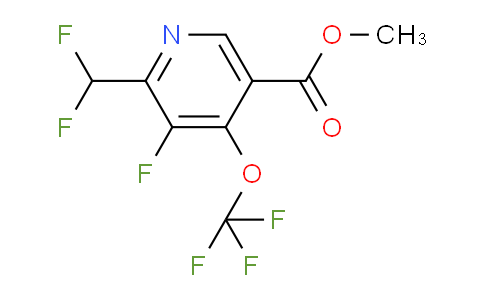 AM161097 | 1804764-19-9 | Methyl 2-(difluoromethyl)-3-fluoro-4-(trifluoromethoxy)pyridine-5-carboxylate