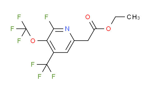 AM161098 | 1804769-28-5 | Ethyl 2-fluoro-3-(trifluoromethoxy)-4-(trifluoromethyl)pyridine-6-acetate