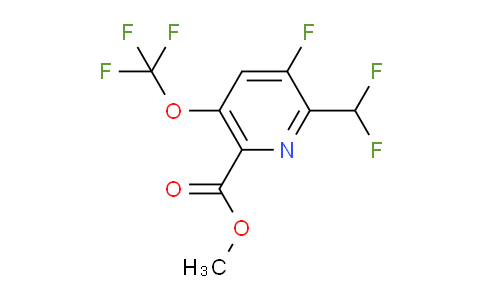 AM161101 | 1804623-80-0 | Methyl 2-(difluoromethyl)-3-fluoro-5-(trifluoromethoxy)pyridine-6-carboxylate