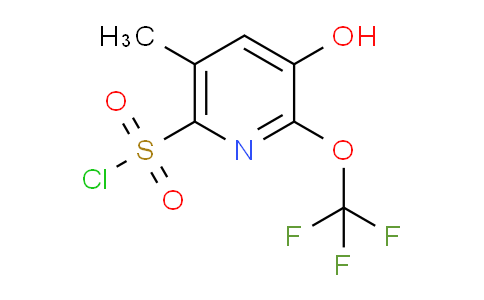 AM161103 | 1806138-91-9 | 3-Hydroxy-5-methyl-2-(trifluoromethoxy)pyridine-6-sulfonyl chloride