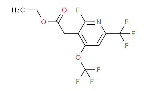 AM161105 | 1803668-06-5 | Ethyl 2-fluoro-4-(trifluoromethoxy)-6-(trifluoromethyl)pyridine-3-acetate