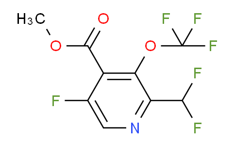 AM161108 | 1806266-96-5 | Methyl 2-(difluoromethyl)-5-fluoro-3-(trifluoromethoxy)pyridine-4-carboxylate