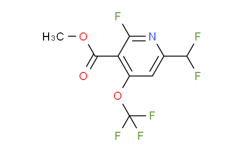AM161111 | 1804624-14-3 | Methyl 6-(difluoromethyl)-2-fluoro-4-(trifluoromethoxy)pyridine-3-carboxylate
