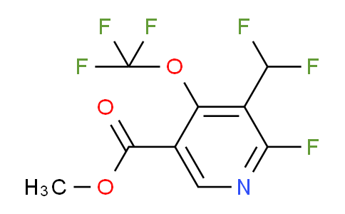 AM161112 | 1806713-51-8 | Methyl 3-(difluoromethyl)-2-fluoro-4-(trifluoromethoxy)pyridine-5-carboxylate