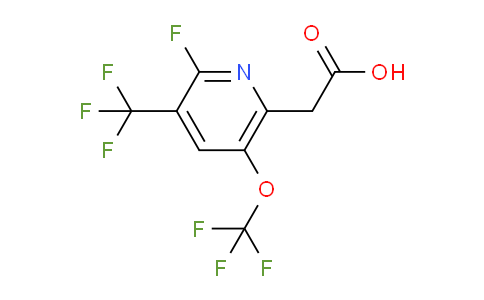 AM161127 | 1806263-23-9 | 2-Fluoro-5-(trifluoromethoxy)-3-(trifluoromethyl)pyridine-6-acetic acid