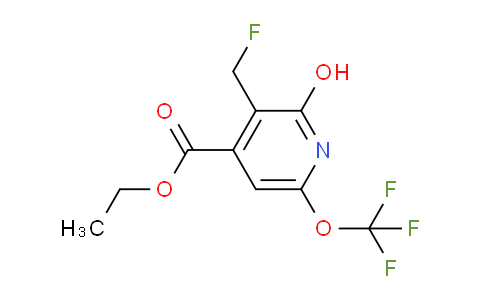AM161137 | 1806170-72-8 | Ethyl 3-(fluoromethyl)-2-hydroxy-6-(trifluoromethoxy)pyridine-4-carboxylate