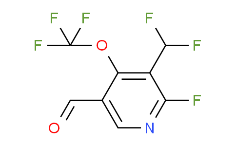 AM161138 | 1806264-80-1 | 3-(Difluoromethyl)-2-fluoro-4-(trifluoromethoxy)pyridine-5-carboxaldehyde