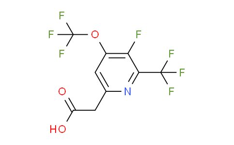 AM161139 | 1803676-29-0 | 3-Fluoro-4-(trifluoromethoxy)-2-(trifluoromethyl)pyridine-6-acetic acid