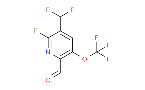 AM161140 | 1804478-58-7 | 3-(Difluoromethyl)-2-fluoro-5-(trifluoromethoxy)pyridine-6-carboxaldehyde