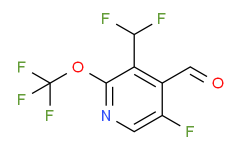 AM161147 | 1804810-03-4 | 3-(Difluoromethyl)-5-fluoro-2-(trifluoromethoxy)pyridine-4-carboxaldehyde