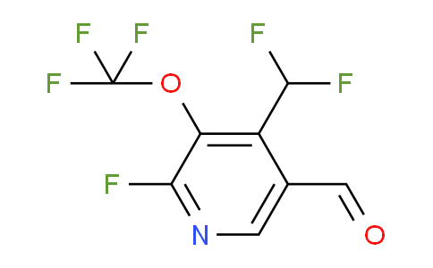 AM161150 | 1806198-15-1 | 4-(Difluoromethyl)-2-fluoro-3-(trifluoromethoxy)pyridine-5-carboxaldehyde