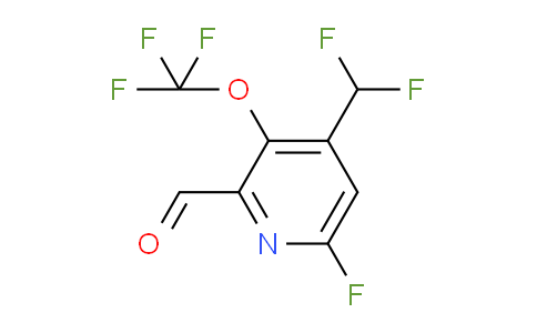 AM161152 | 1805973-87-8 | 4-(Difluoromethyl)-6-fluoro-3-(trifluoromethoxy)pyridine-2-carboxaldehyde