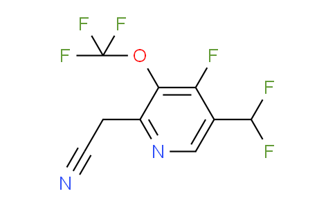 AM161154 | 1806264-44-7 | 5-(Difluoromethyl)-4-fluoro-3-(trifluoromethoxy)pyridine-2-acetonitrile