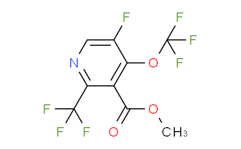 AM161161 | 1803675-94-6 | Methyl 5-fluoro-4-(trifluoromethoxy)-2-(trifluoromethyl)pyridine-3-carboxylate