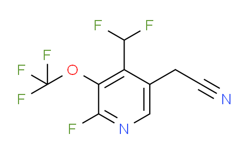 AM161163 | 1806028-50-1 | 4-(Difluoromethyl)-2-fluoro-3-(trifluoromethoxy)pyridine-5-acetonitrile