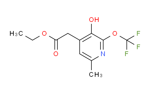 AM161164 | 1806180-79-9 | Ethyl 3-hydroxy-6-methyl-2-(trifluoromethoxy)pyridine-4-acetate