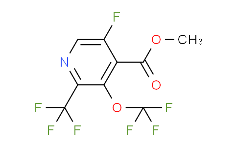AM161166 | 1805975-20-5 | Methyl 5-fluoro-3-(trifluoromethoxy)-2-(trifluoromethyl)pyridine-4-carboxylate