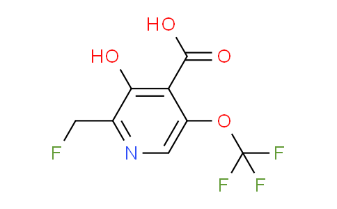 AM161167 | 1806268-14-3 | 2-(Fluoromethyl)-3-hydroxy-5-(trifluoromethoxy)pyridine-4-carboxylic acid