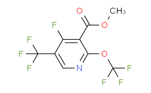 AM161169 | 1806722-38-2 | Methyl 4-fluoro-2-(trifluoromethoxy)-5-(trifluoromethyl)pyridine-3-carboxylate