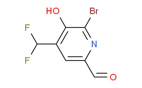 AM16117 | 1806993-06-5 | 2-Bromo-4-(difluoromethyl)-3-hydroxypyridine-6-carboxaldehyde