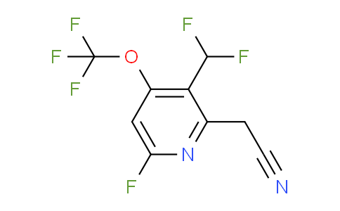 AM161170 | 1806712-17-3 | 3-(Difluoromethyl)-6-fluoro-4-(trifluoromethoxy)pyridine-2-acetonitrile