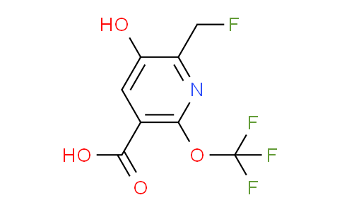 AM161172 | 1804644-04-9 | 2-(Fluoromethyl)-3-hydroxy-6-(trifluoromethoxy)pyridine-5-carboxylic acid