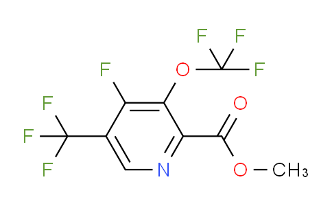 AM161173 | 1805975-23-8 | Methyl 4-fluoro-3-(trifluoromethoxy)-5-(trifluoromethyl)pyridine-2-carboxylate