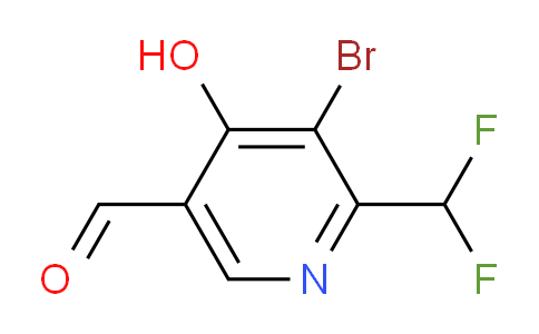 AM16118 | 1805345-84-9 | 3-Bromo-2-(difluoromethyl)-4-hydroxypyridine-5-carboxaldehyde