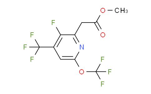 AM161198 | 1804769-19-4 | Methyl 3-fluoro-6-(trifluoromethoxy)-4-(trifluoromethyl)pyridine-2-acetate