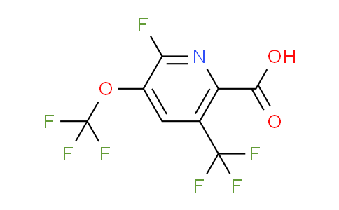 AM161209 | 1804759-60-1 | 2-Fluoro-3-(trifluoromethoxy)-5-(trifluoromethyl)pyridine-6-carboxylic acid