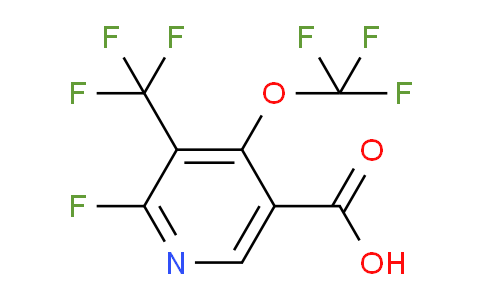 AM161210 | 1806722-01-9 | 2-Fluoro-4-(trifluoromethoxy)-3-(trifluoromethyl)pyridine-5-carboxylic acid