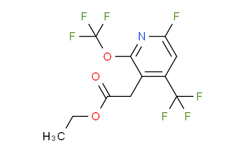 AM161218 | 1804769-46-7 | Ethyl 6-fluoro-2-(trifluoromethoxy)-4-(trifluoromethyl)pyridine-3-acetate