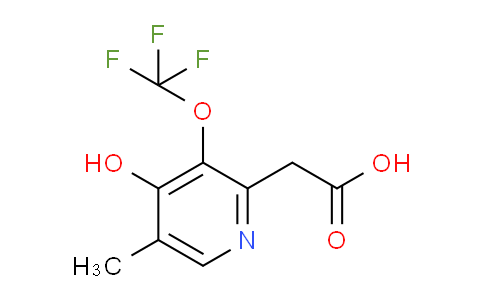 AM161222 | 1806736-12-8 | 4-Hydroxy-5-methyl-3-(trifluoromethoxy)pyridine-2-acetic acid