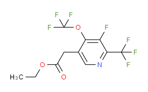 AM161223 | 1806264-04-9 | Ethyl 3-fluoro-4-(trifluoromethoxy)-2-(trifluoromethyl)pyridine-5-acetate