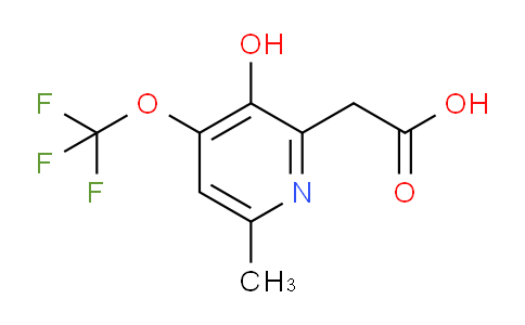 AM161225 | 1806133-06-1 | 3-Hydroxy-6-methyl-4-(trifluoromethoxy)pyridine-2-acetic acid