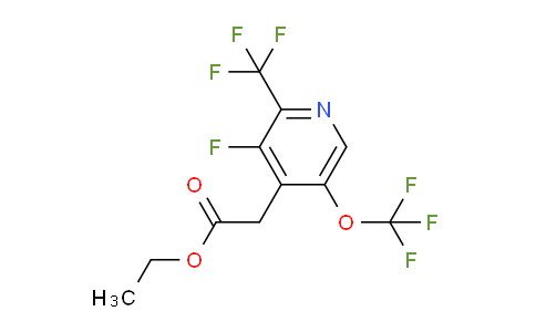 AM161228 | 1806723-65-8 | Ethyl 3-fluoro-5-(trifluoromethoxy)-2-(trifluoromethyl)pyridine-4-acetate
