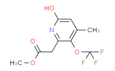AM161232 | 1806739-60-5 | Methyl 6-hydroxy-4-methyl-3-(trifluoromethoxy)pyridine-2-acetate