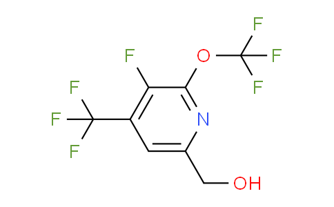 3-Fluoro-2-(trifluoromethoxy)-4-(trifluoromethyl)pyridine-6-methanol