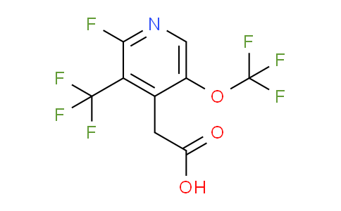 AM161235 | 1803667-70-0 | 2-Fluoro-5-(trifluoromethoxy)-3-(trifluoromethyl)pyridine-4-acetic acid