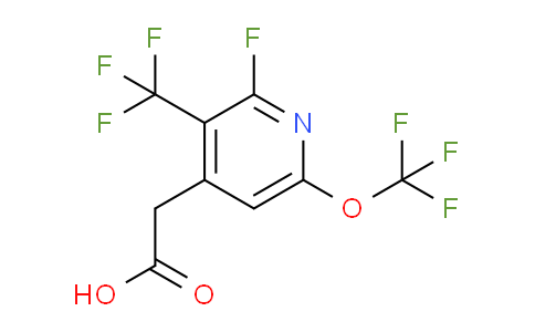 AM161239 | 1804680-53-2 | 2-Fluoro-6-(trifluoromethoxy)-3-(trifluoromethyl)pyridine-4-acetic acid