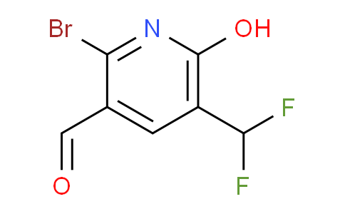 2-Bromo-5-(difluoromethyl)-6-hydroxypyridine-3-carboxaldehyde