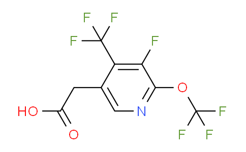 AM161242 | 1803676-23-4 | 3-Fluoro-2-(trifluoromethoxy)-4-(trifluoromethyl)pyridine-5-acetic acid