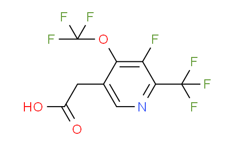 AM161244 | 1806263-33-1 | 3-Fluoro-4-(trifluoromethoxy)-2-(trifluoromethyl)pyridine-5-acetic acid