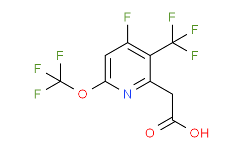 AM161251 | 1804314-36-0 | 4-Fluoro-6-(trifluoromethoxy)-3-(trifluoromethyl)pyridine-2-acetic acid