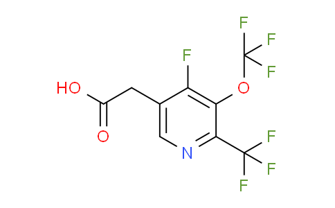 AM161253 | 1803945-86-9 | 4-Fluoro-3-(trifluoromethoxy)-2-(trifluoromethyl)pyridine-5-acetic acid