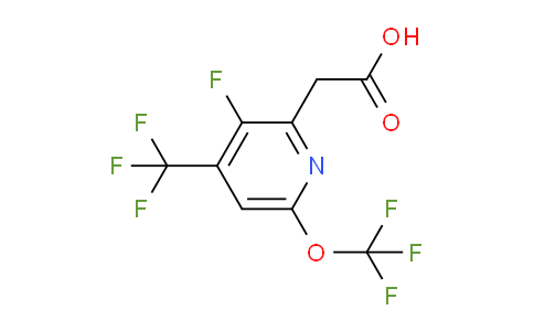 AM161258 | 1804339-88-5 | 3-Fluoro-6-(trifluoromethoxy)-4-(trifluoromethyl)pyridine-2-acetic acid